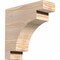 Ekena Millwork Mediterranean Rough Sawn Rafter Tail, Douglas Fir, 4"W x 12"H x 12"L RFT04X12X12MED00RDF - alternate 1